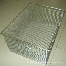 Cesta de malha de arame Cesta de metal